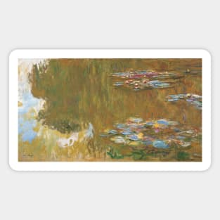 The Water Lily Pond by Claude Monet Magnet